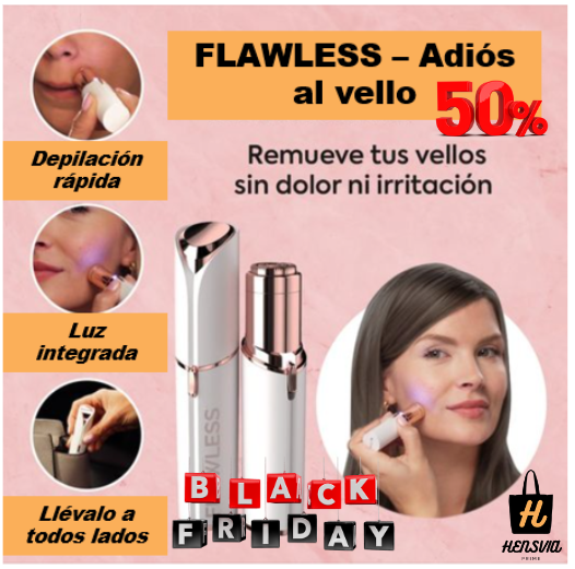 ¡ BLACK FRIDAY 50% DE DESCUENTO! FLAWLESS™  - ADIOS AL VELLO